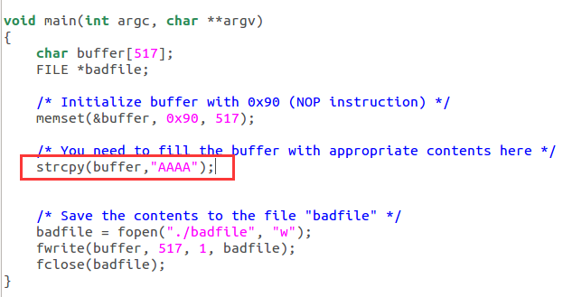 漏洞挖掘——实验6 Buffer Overflow Vulnerability Lab