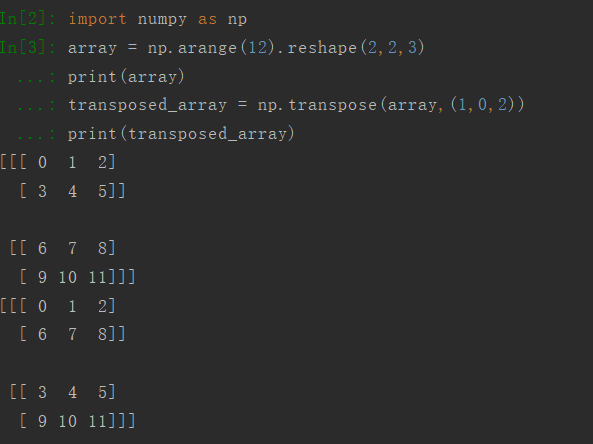 【Numpy】转置——np.transpose方法、T属性-CSDN博客