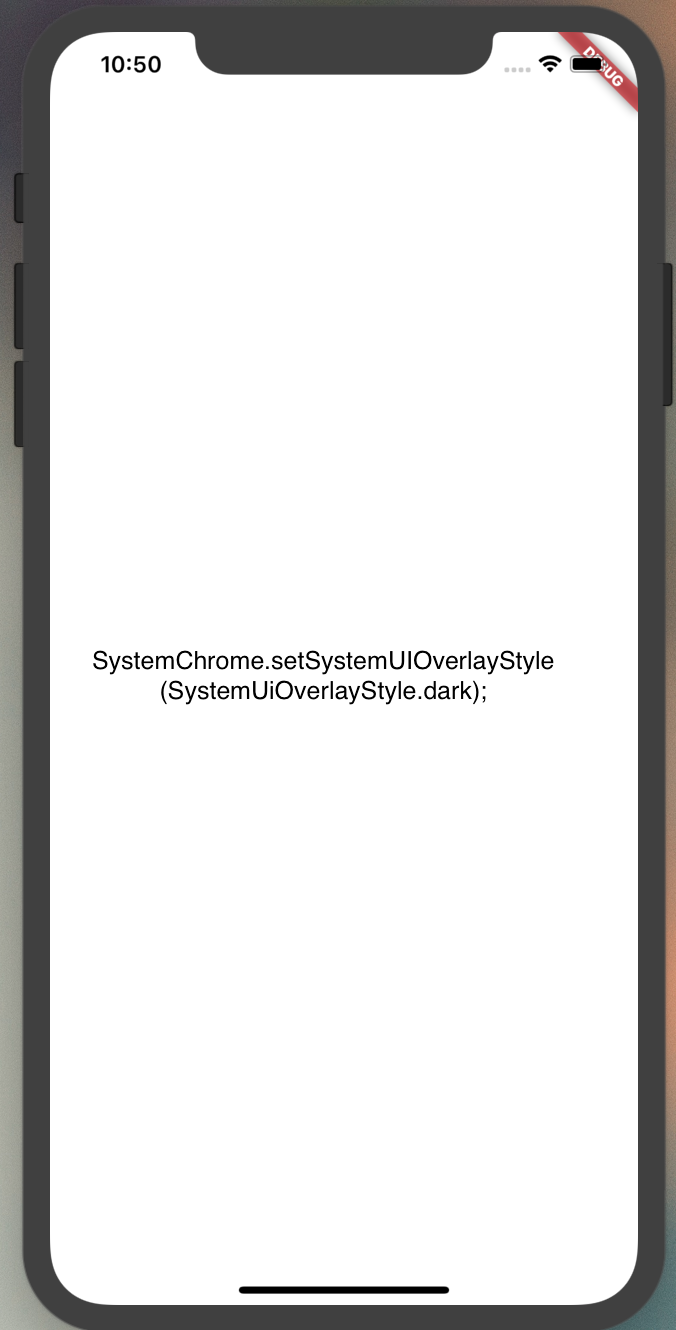 Flutter更改状态栏颜色_flutter systemuioverlaystyleCSDN博客
