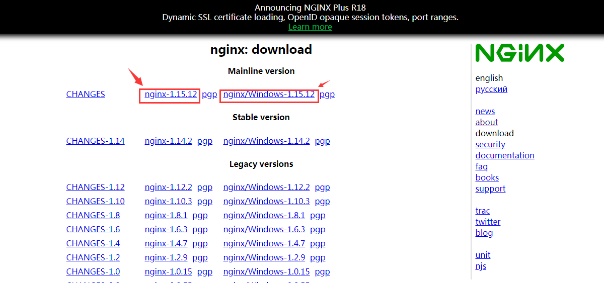 Version changes. Nginx Windows. Как Остановить nginx Windows.