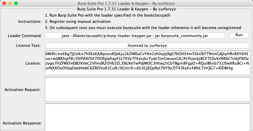 licence key for burp suite pro