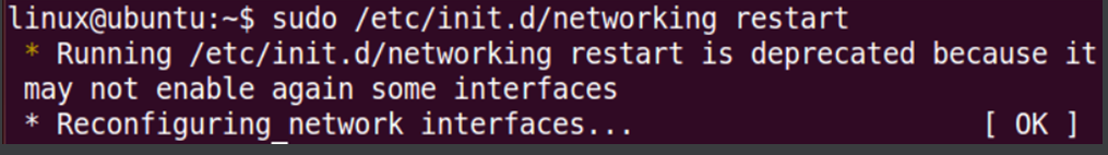 Ubuntu网络配置方法