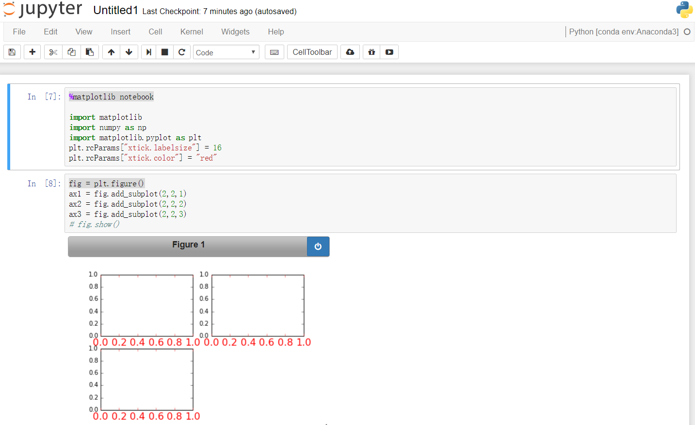 Jupyter Notebook中matplotlib画图bug_matplotlib Bug-CSDN博客