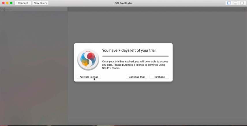 SQLPro Studio for Mac注册过程
