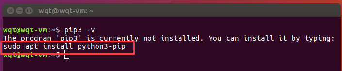 ubuntu install pip3