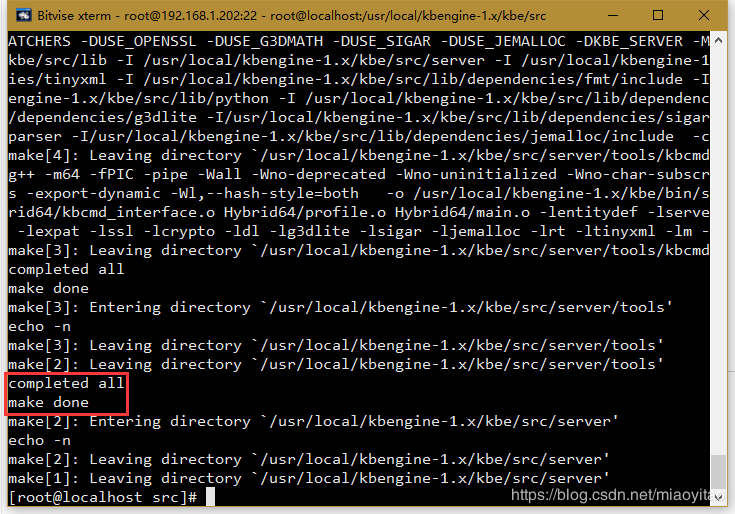Install KBEngine1.x on CentOS6.5 - Programmer Sought