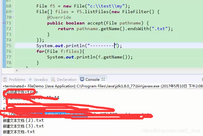Java基础之File类的使用 与查找相应文件实例_java file find-CSDN博客