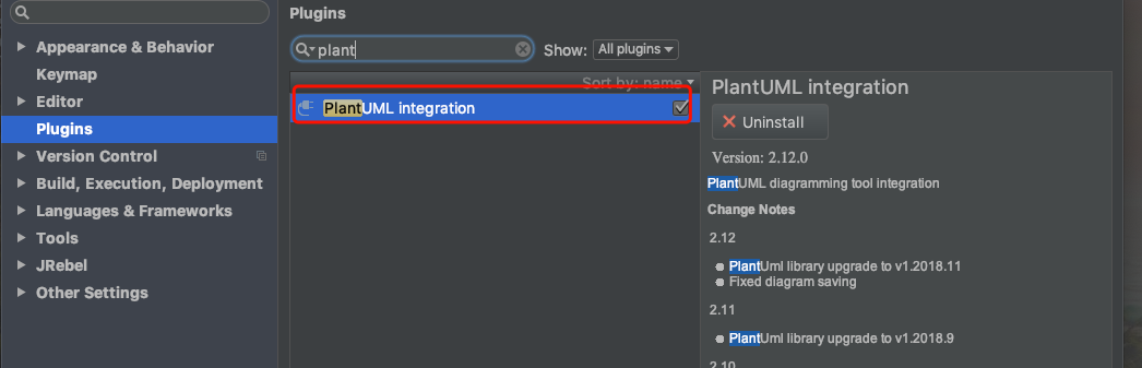 使用plantuml绘图