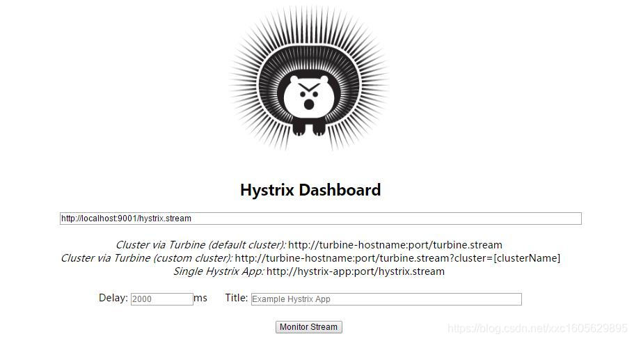 hystrix dashboard