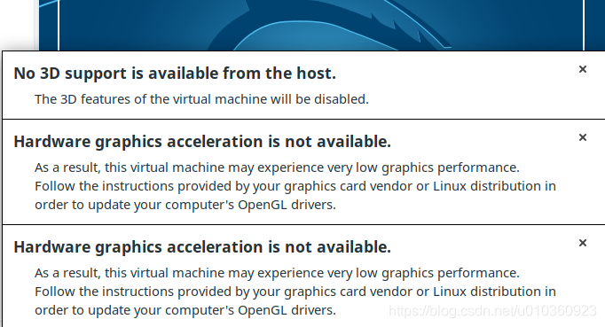 修复linux下vmware Workstation启动虚拟机提示 No 3d Support Is Available From The Host 等问题 7inrelief的博客 程序员宝宝 程序员宝宝