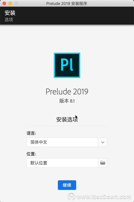 Prelude CC 2019 for Mac(视频编辑软件) 8.1.0中文直装版安装方法