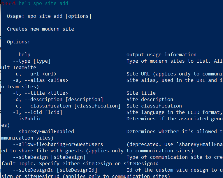 Office 365 cli - 像使用powershell操作SharePoint一样操作Office 365 （SharePoint ...