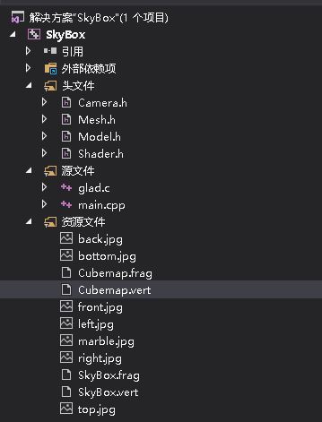 OpenGL-立方体贴图之天空盒_天空盒贴图-CSDN博客