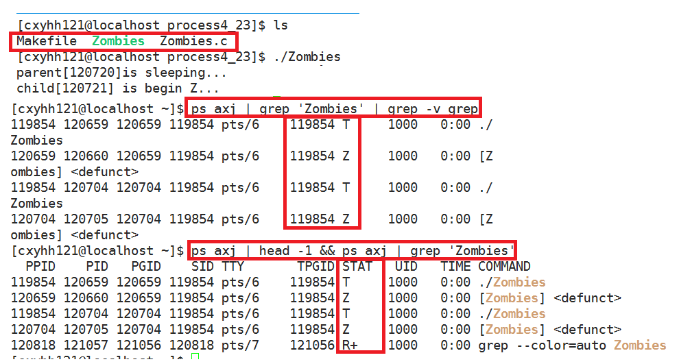 On linux process status - Programmer Sought