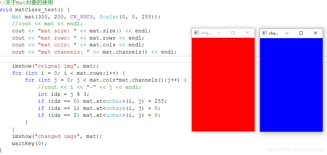 C++ opencv Mat使用_cv::mat对象 在c++的循环中,每一次循环不会初始化-CSDN博客