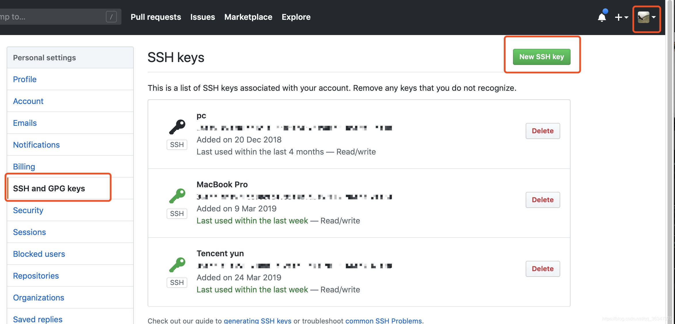 ssh-key