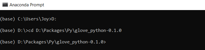 Windows10+anaconda,python3.5, 安装glove-python_glove win10-CSDN博客