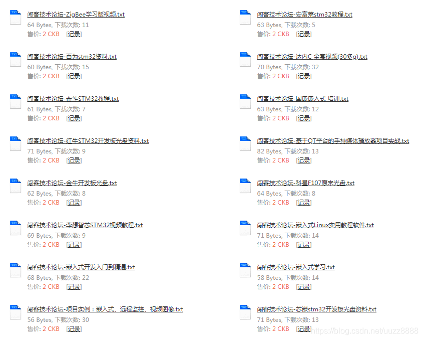 物联网嵌入式STM32资料大全，超100G