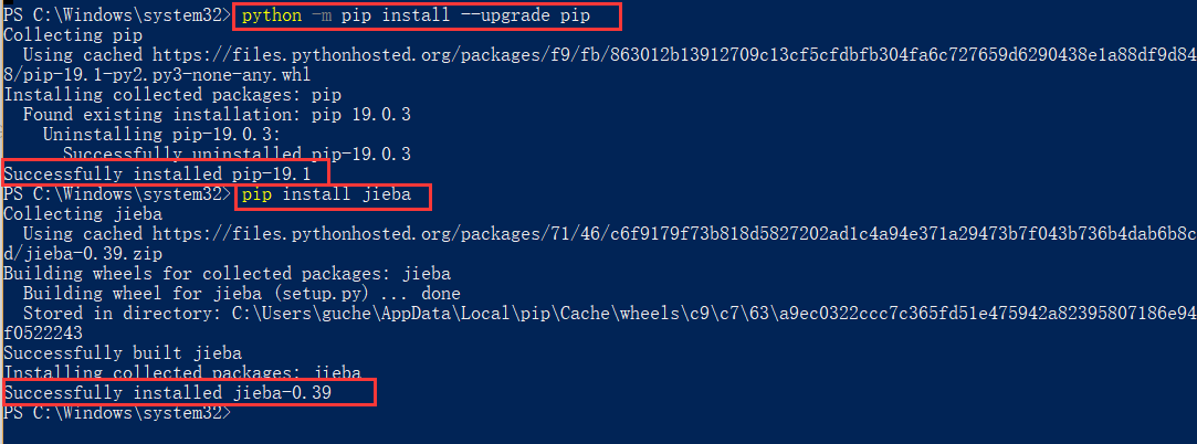 解决 Python pip install jieba报错could not install packages ...