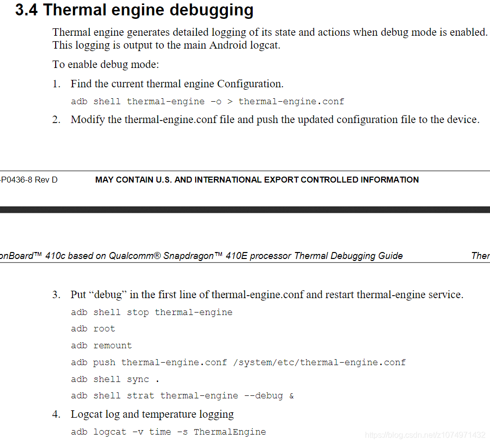 原创 高通android Thermalengine 温度引擎 Z的专栏 Csdn博客 Android Thermal