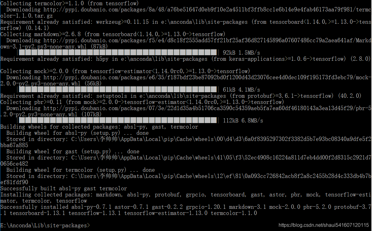Python中使用pip安装一些库时出现ERROR: Could not find a version that satisfies the ...