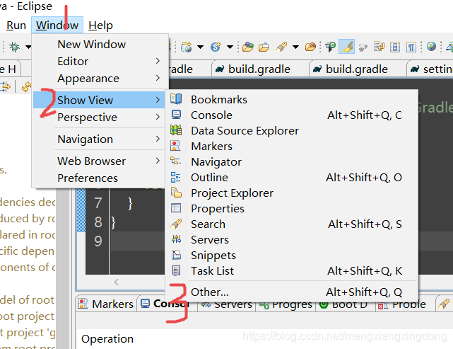 Eclipse 查看gradle的依赖 Xmind果果 Csdn博客
