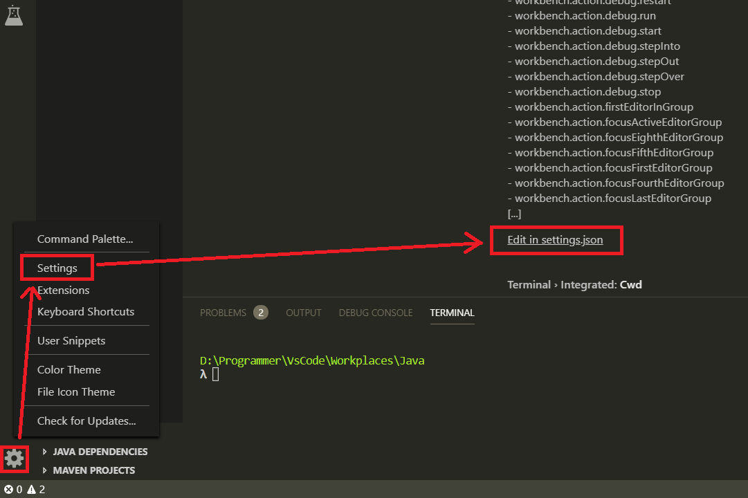 vscode使用cmder并设置启动路径为当前项目路径_vscode在集成终端打开位置无法定位到项目当前位置CSDN博客