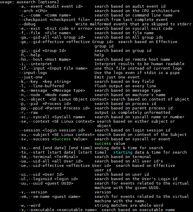 Linux安全审计功能的实现——audit详解_yjyn1的博客-CSDN博客
