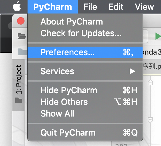 Mac修改PyCharm自定义背景