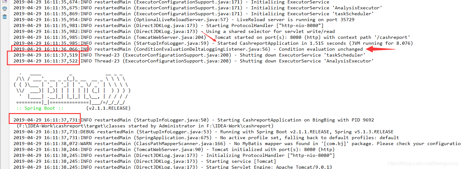 idea出现initialization failed for 'https: ' please... IntelliJ Idea启动Spring Boot工程不断重启_idea服务启动成功后一访问就重启-CSDN博客