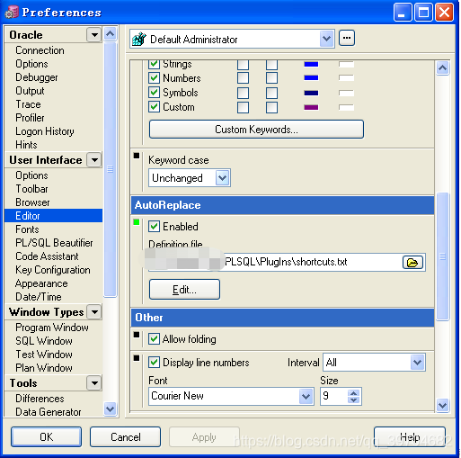 In PL/SQL, set the select * from shortcut in ORACLE - Programmer Sought
