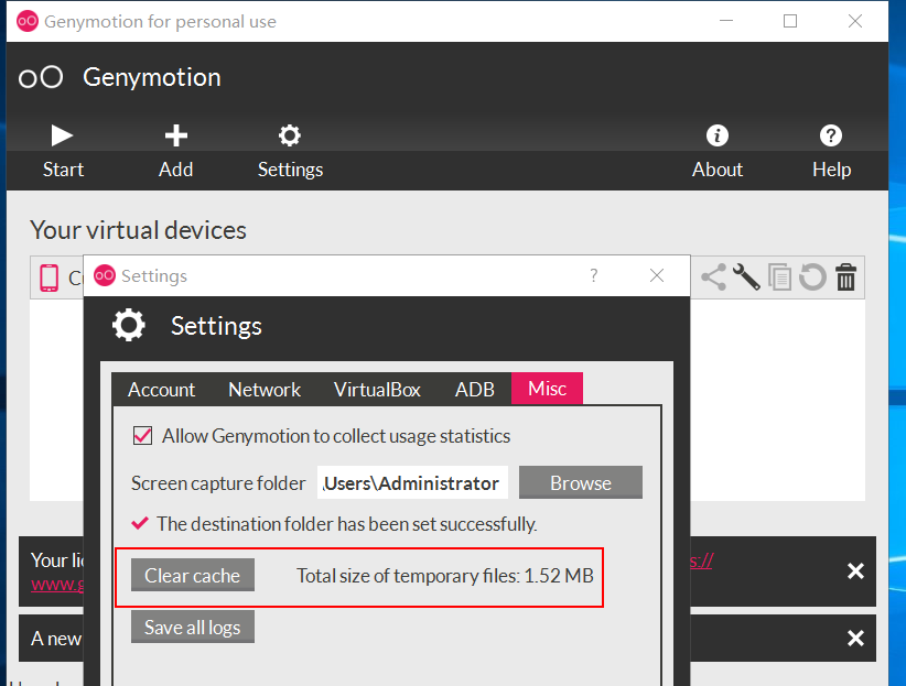 virtualization engine not found genymotion mac