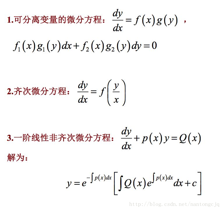 微分和积分 Csdn