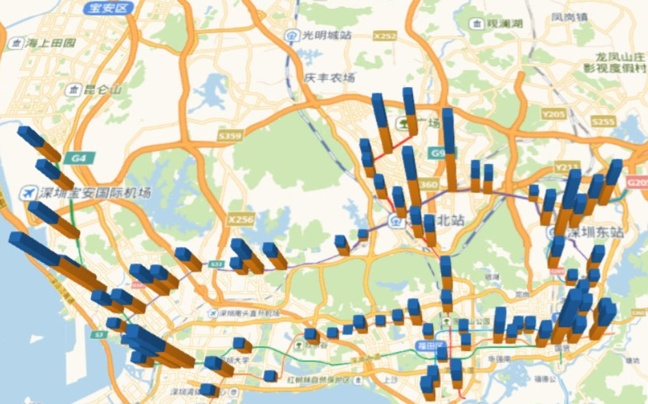 Excel Power Map入门 绘制在地图上的三维堆叠柱状图_表格柱状图和地图结合怎么画-CSDN博客