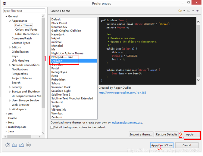 Eclipse颜色主题(Color Theme)与缩进线(Indent Guide)插件安装教程_eclipse color theme-CSDN博客