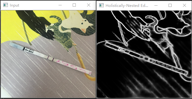 机器学习（15）--HED网络预测实现（opencv+python实现边缘检测及源代码百度云资源）