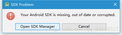 android sdk missing