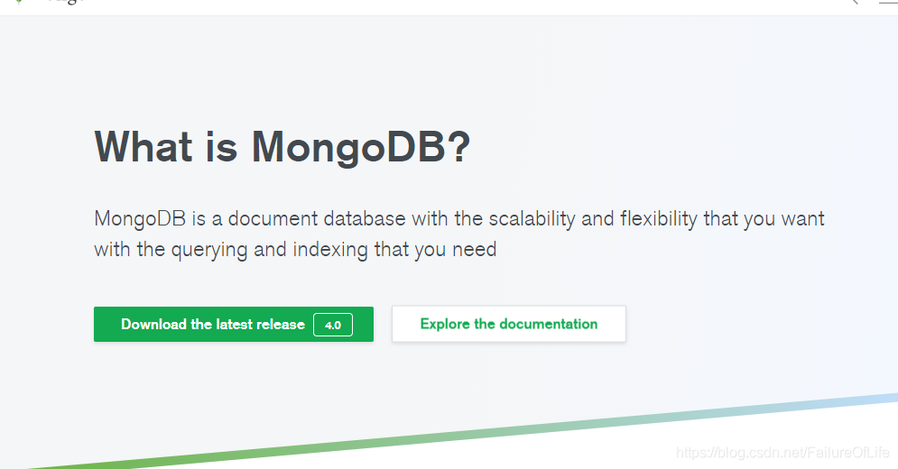 win10系统mongodb&NoSQLBooster的安装详解_nosql怎么装到其他盘‘’-CSDN博客