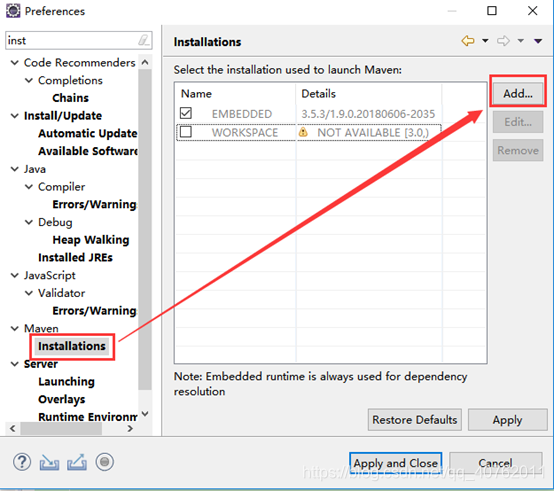 插件安装面板图片描述