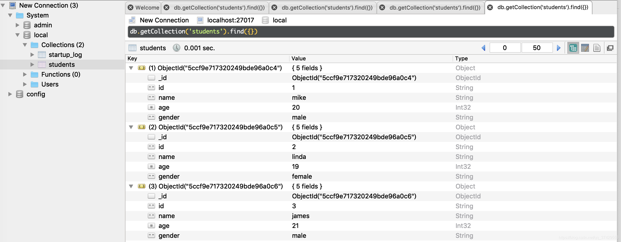 Python MongoDB CSDN python-mongodb-csdn