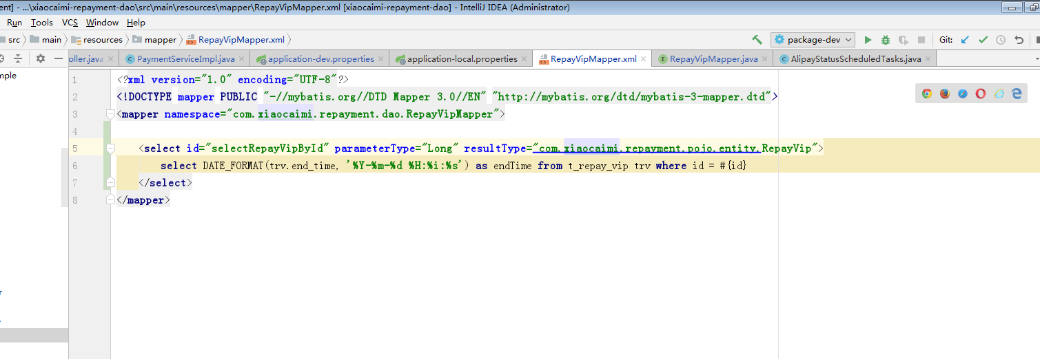 The web application [ROOT] appears to have started a thread named