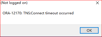 Fatal ni connect error 12170 oracle что это