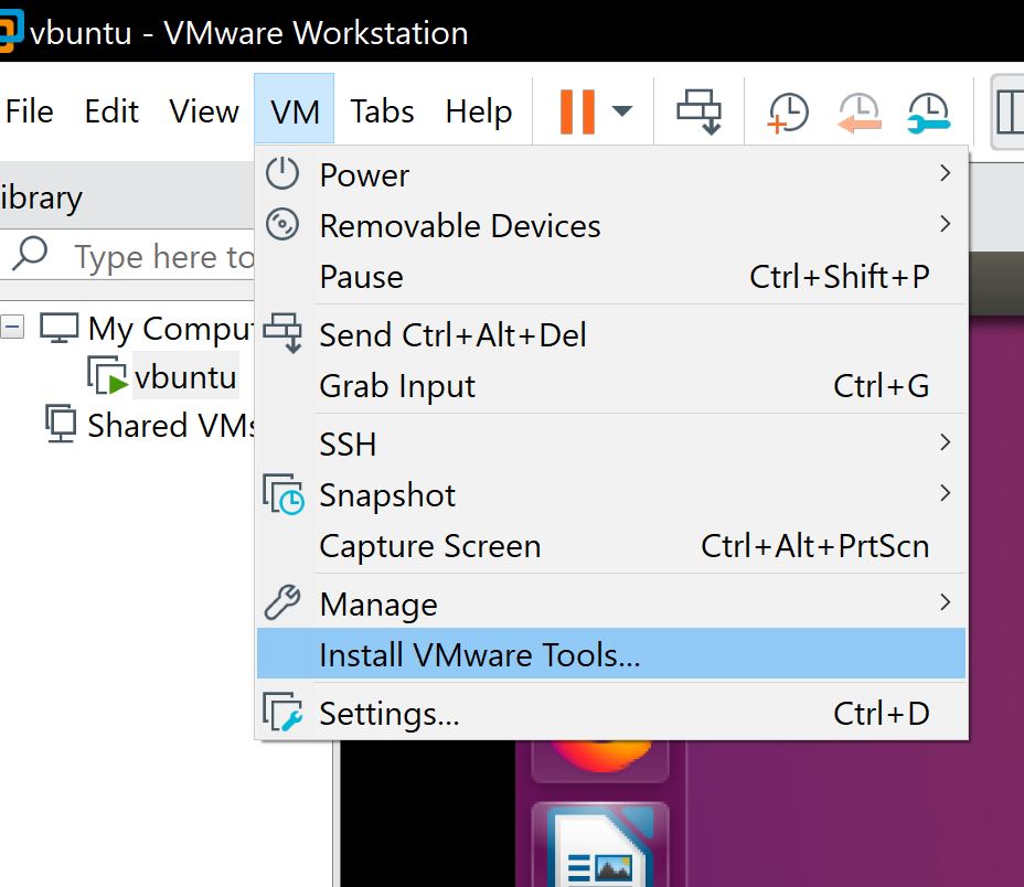 download vmware tools for vmware workstation 15