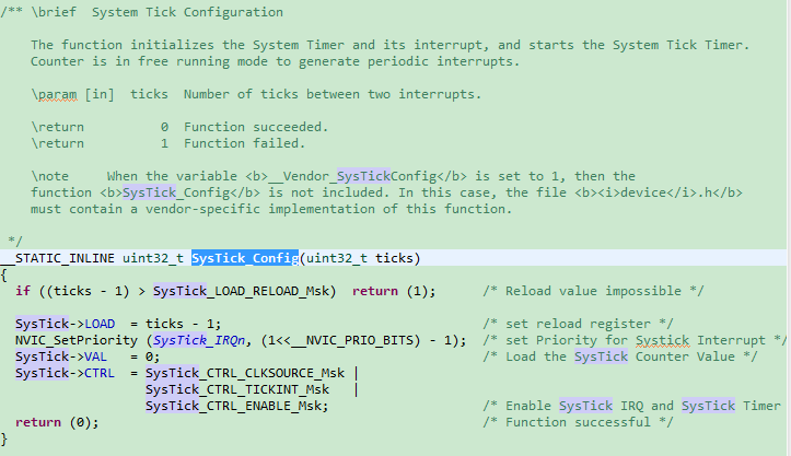 STM32 tick timer sysTick detailed analysis - Programmer Sought