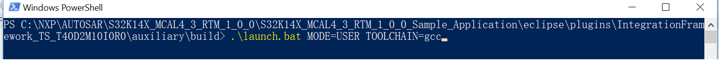 NXP_AUTOSAR_MCAL开发环境搭建引导_S32K14x系列