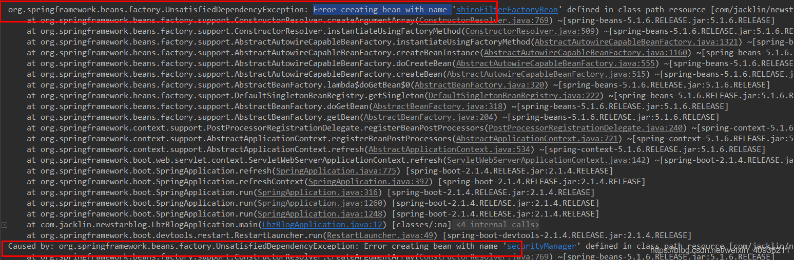 关于org.springframework.beans.factory.UnsatisfiedDependencyException ...