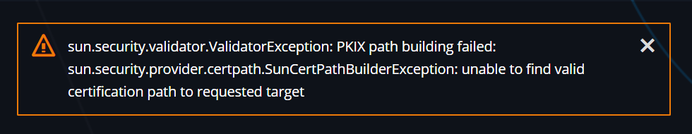 PKI证书路径无法获取