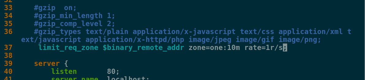 Nginx web file compression and web speed limit - Programmer Sought