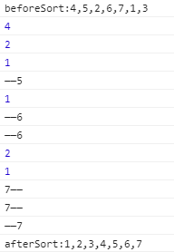 js——归并排序（mergeSort）代码实现