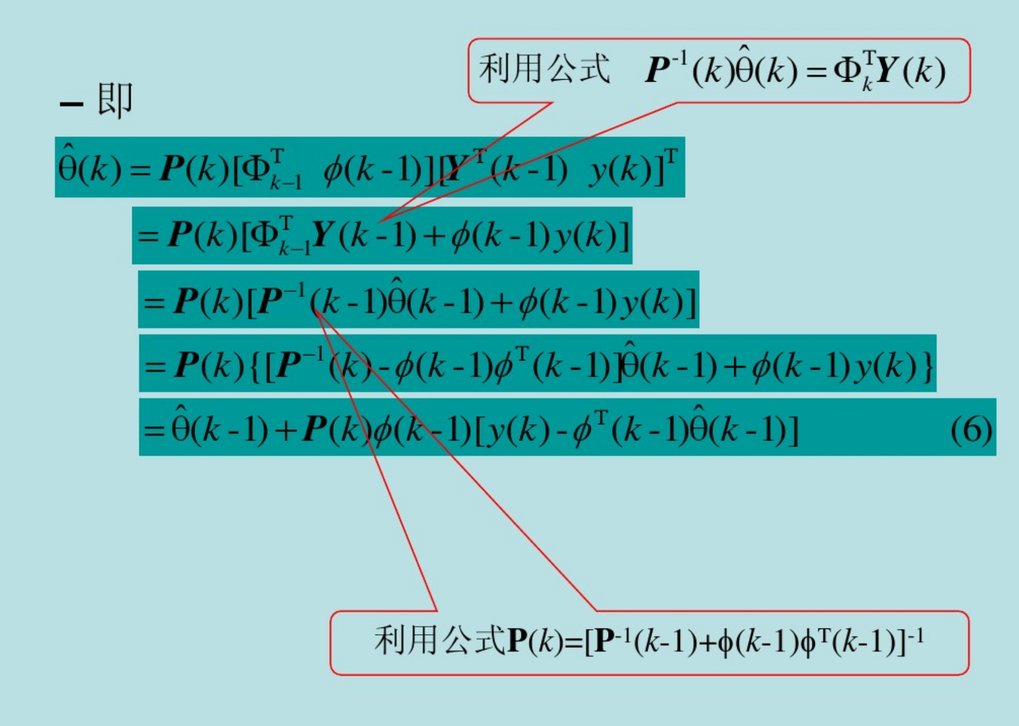 recursive least squares —— 递推最小二乘法-CSDN博客